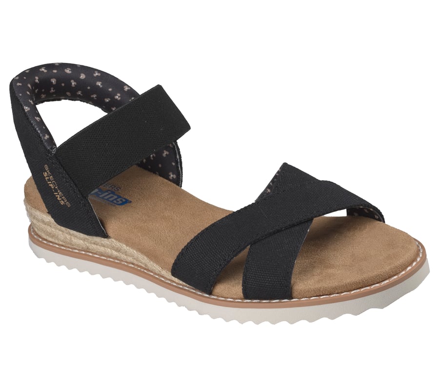 skechers slip-ins bobs desert kiss - golden lily