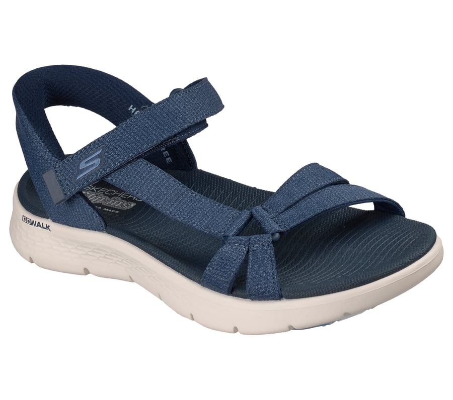 skechers slip-ins go walk flex sandale - illuminate