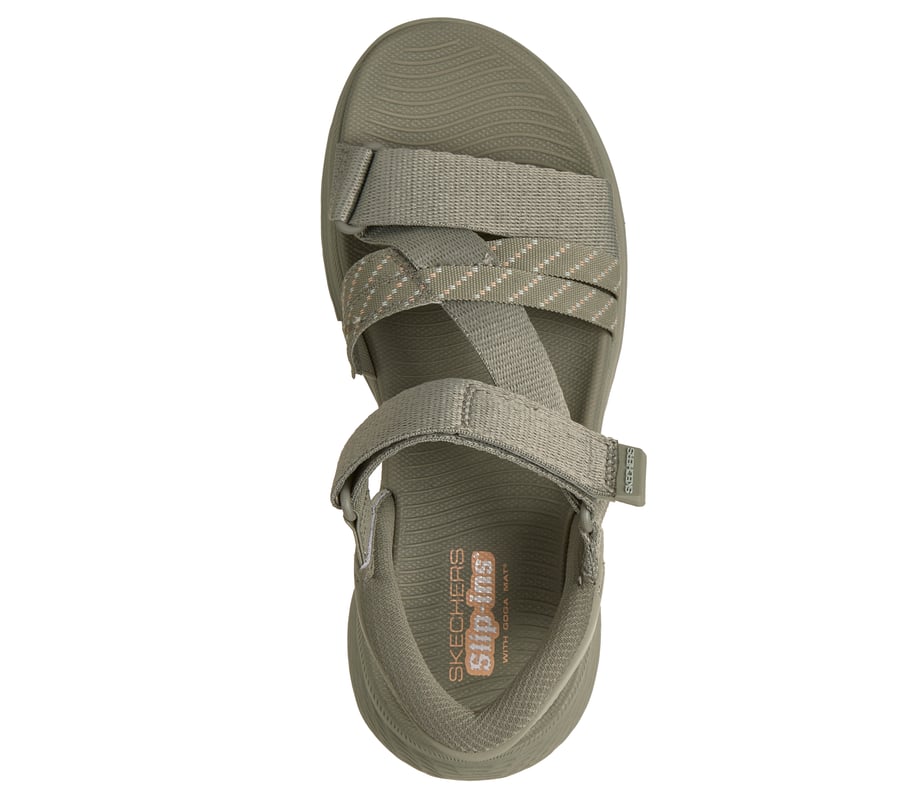 skechers slip-ins max cushioning elite 2.0 sandale - emery