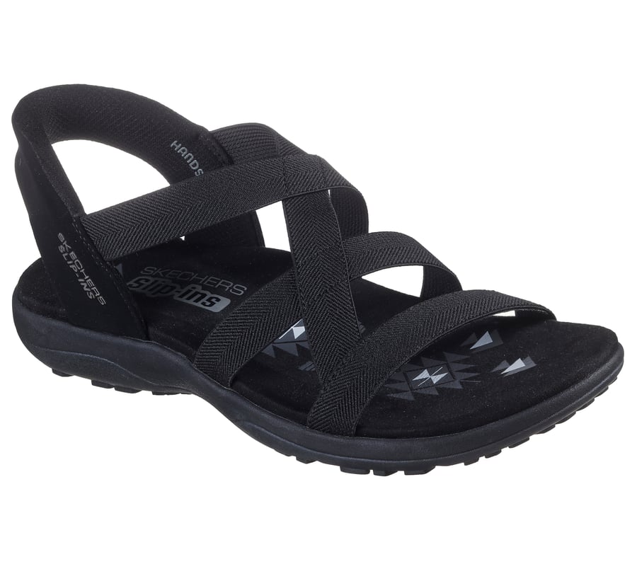 skechers slip-ins reggae slim - stretch flex