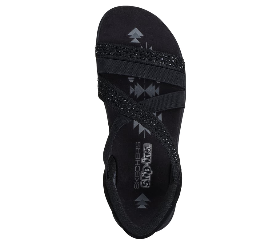 skechers slip-ins reggae slim – summer sparkle