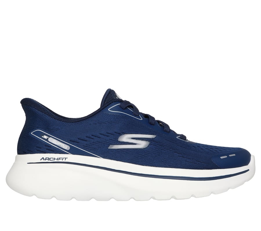 skechers slip-ins relaxed fit go walk arch fit n-joy