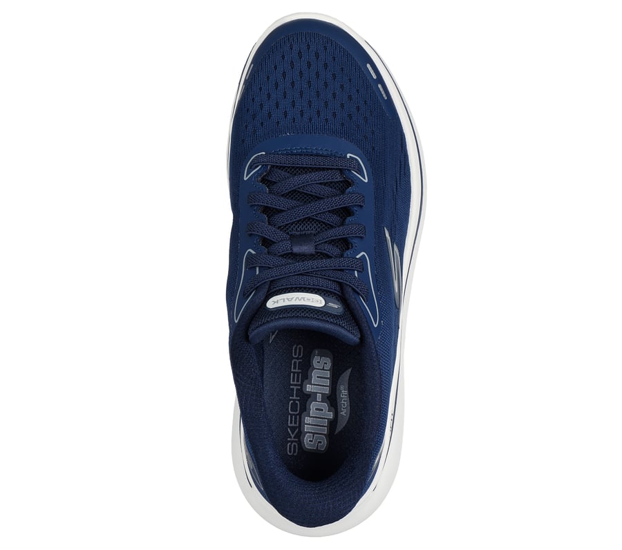 skechers slip-ins relaxed fit go walk arch fit n-joy