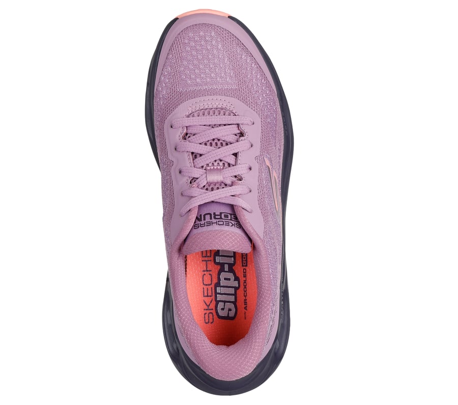 skechers slip-ins max cushioning glide-step - hartford