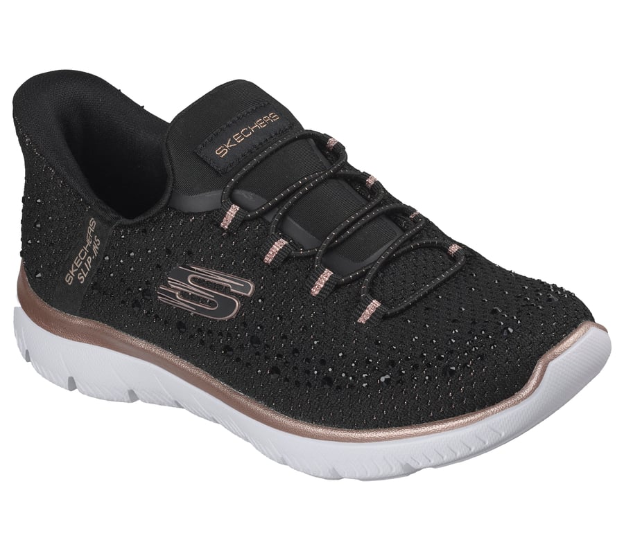 skechers slip-ins summits – brillanter glanz