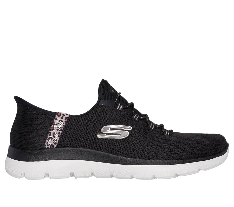 skechers slip-ins summits – leopard chic