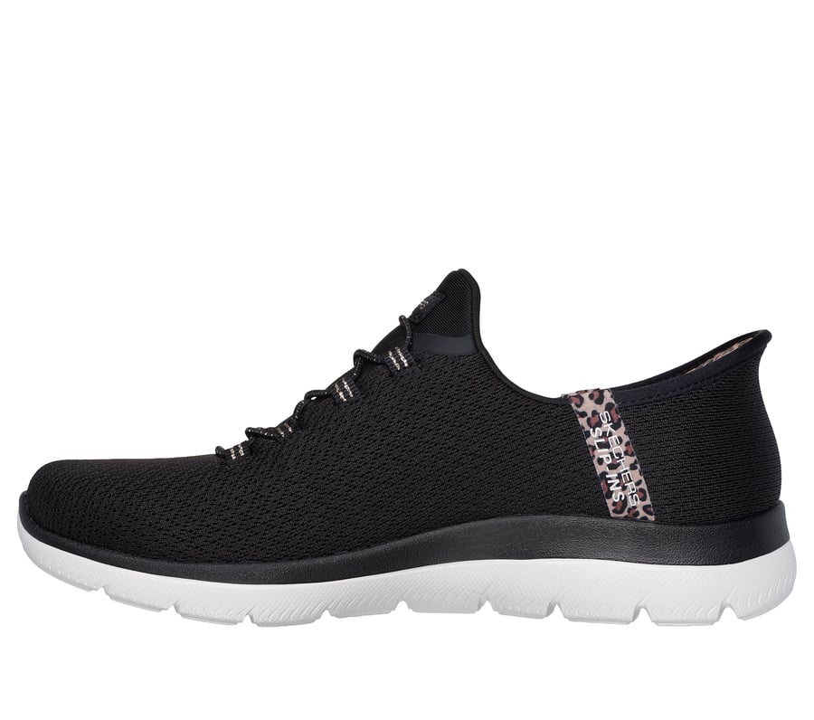 skechers slip-ins summits – leopard chic