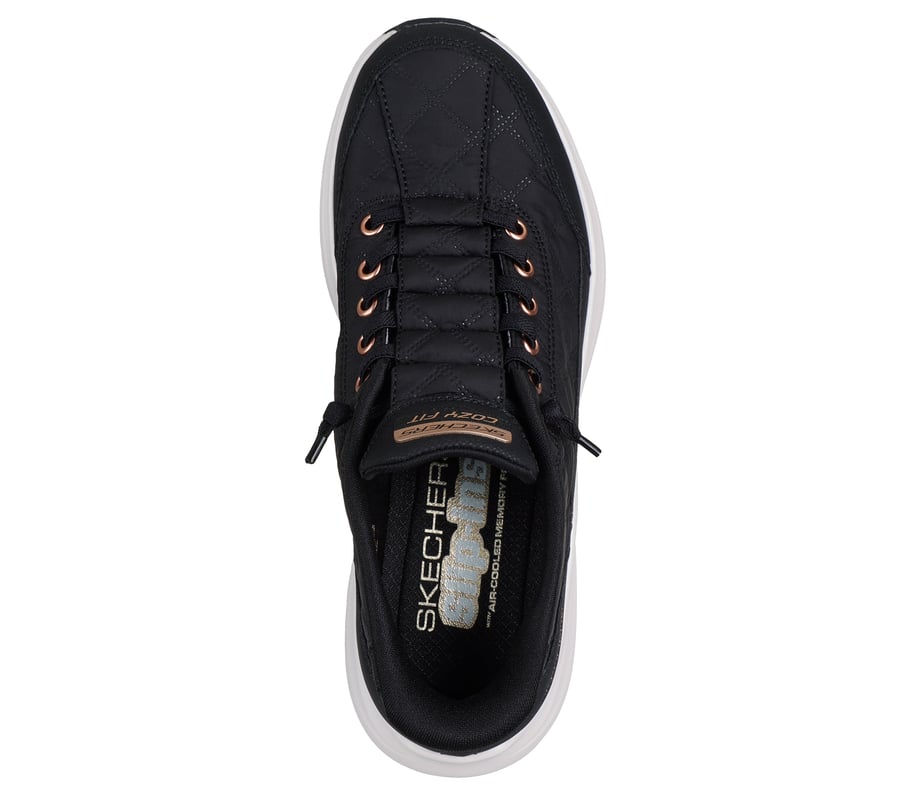 skechers slip-ins contour foam – cozy fit golden hour