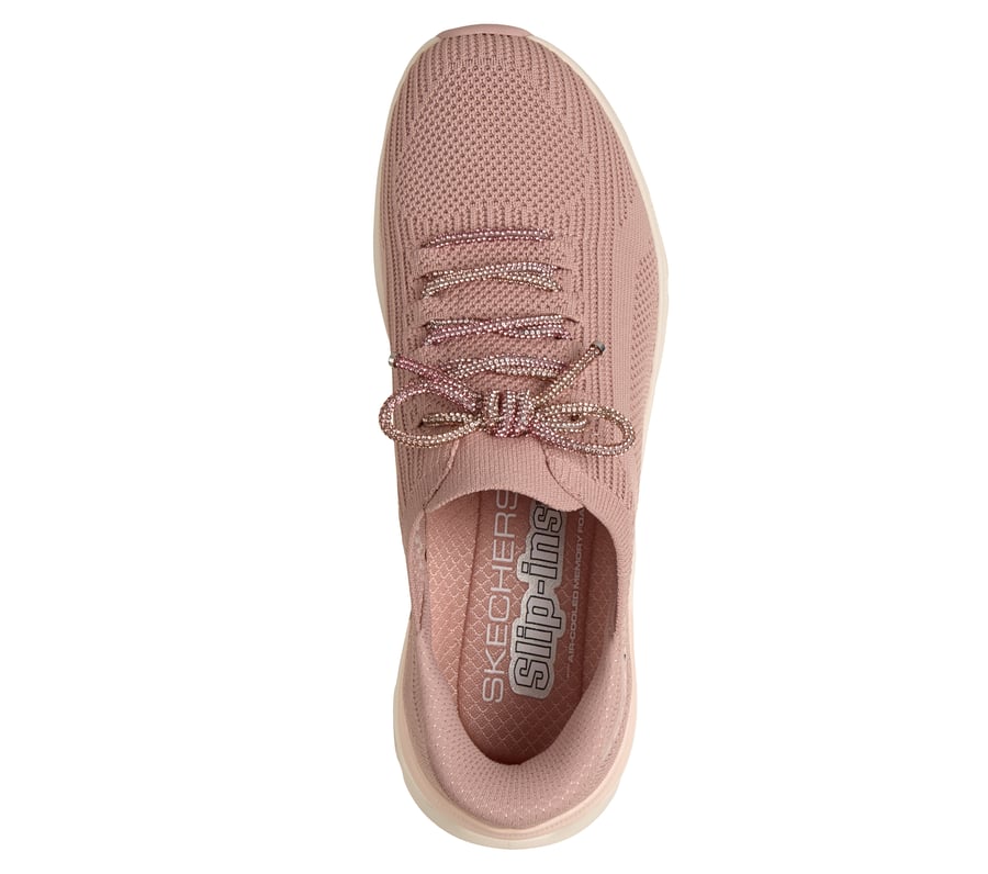 skechers slip-ins glide-step pro - rhinestone radiance