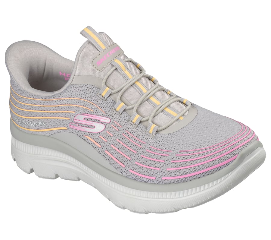 skechers slip-ins summits plus - bright wave