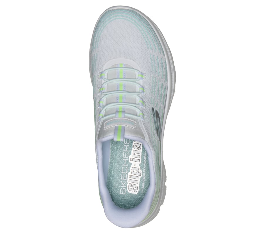 skechers slip-ins summits plus - bright wave