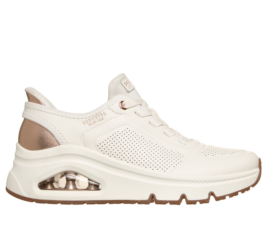 skechers slip-ins premium leder uno icon - luxe air