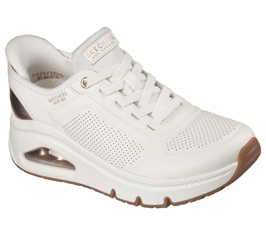 skechers slip-ins premium leder uno icon - luxe air