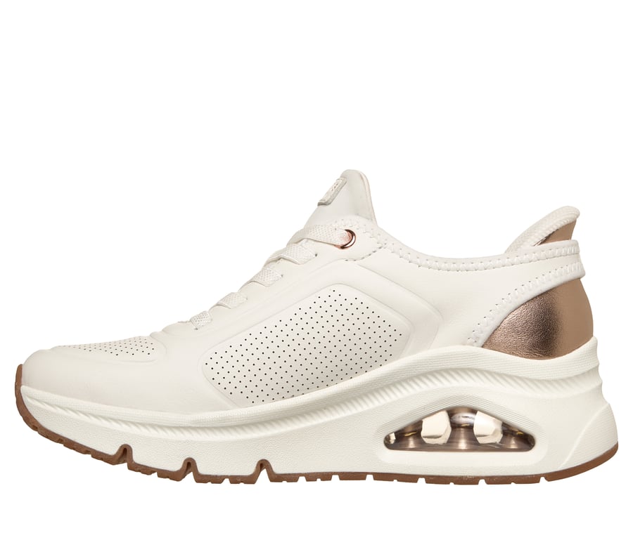 skechers slip-ins premium leder uno icon - luxe air