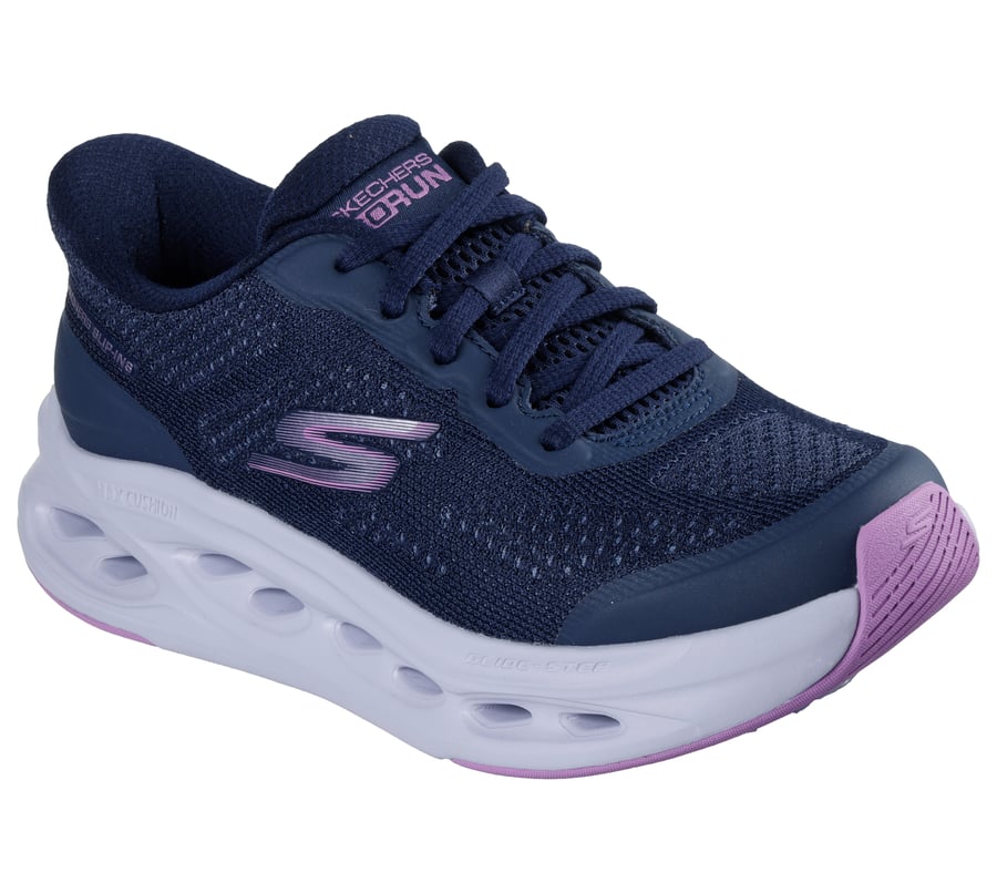 skechers slip-ins max cushioning glide-step - hartford