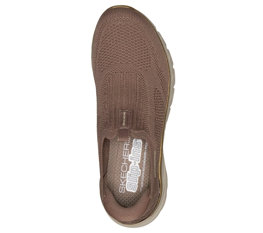 skechers slip-ins fashion fit 2.0 - midnight shine