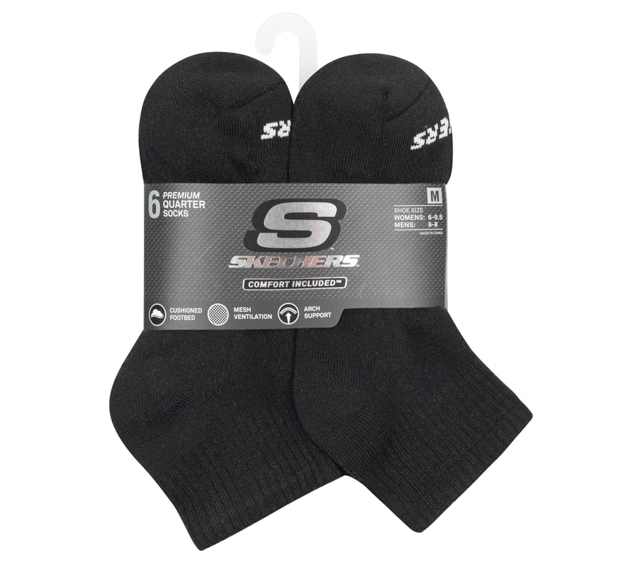6er-pack core quarter medium socken