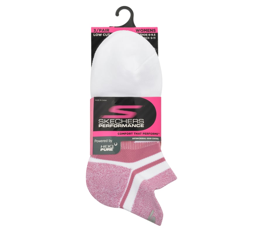 3er-pack damen performance laufsocken mit fersenlasche