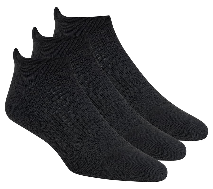 3er-pack damen performance-socken mit niedrigem schaft und struktur