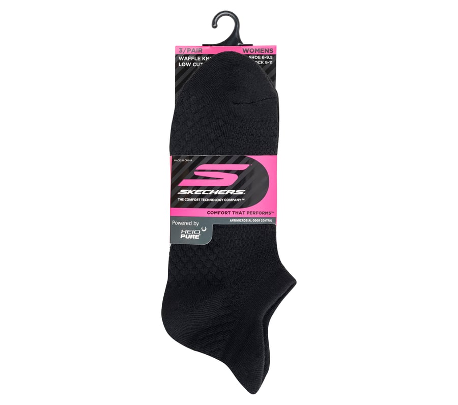 3er-pack damen performance-socken mit niedrigem schaft und struktur