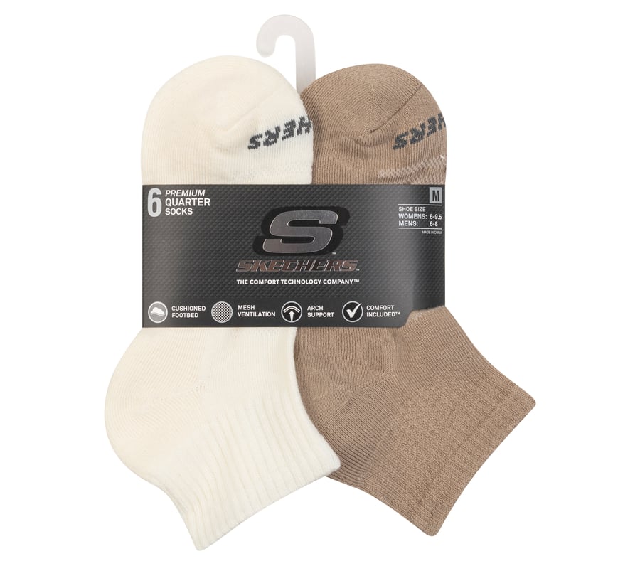 6er-pack core quarter medium socken