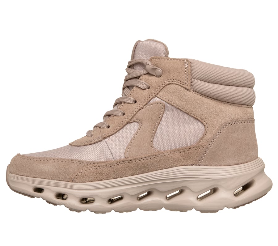 skechers slip-ins go walk glide-step 2.0 boot - drew
