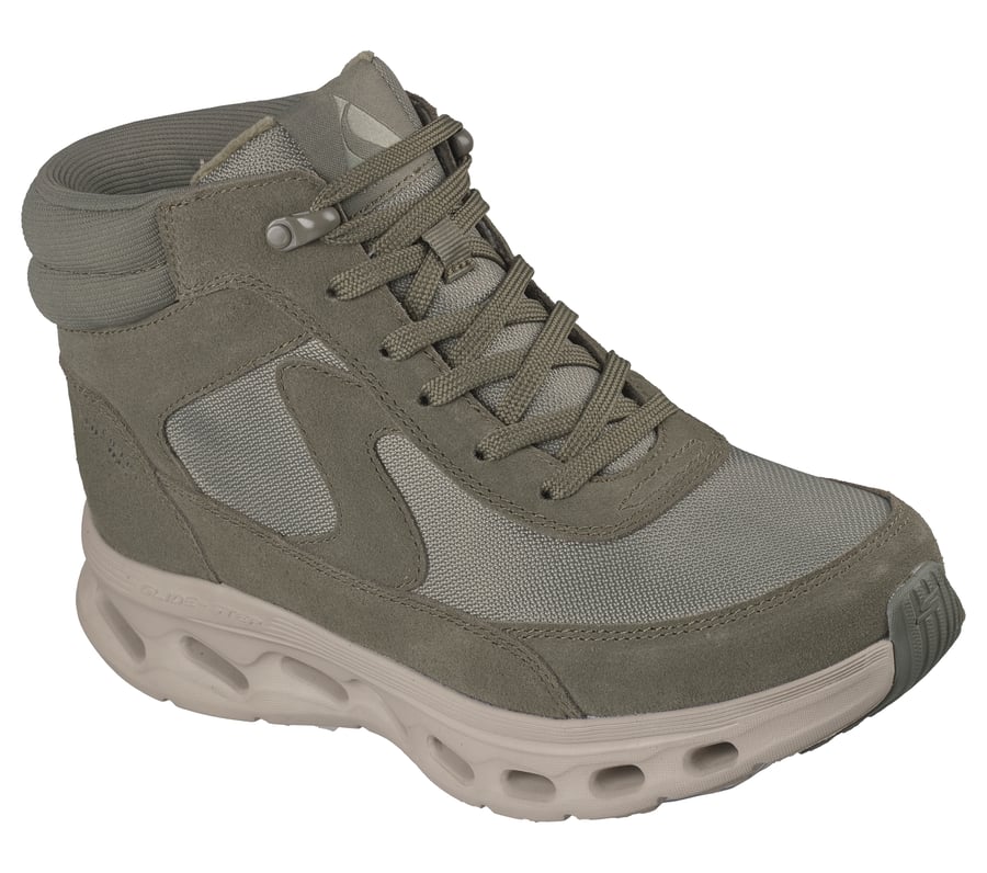 skechers slip-ins go walk glide-step 2.0 boot - drew