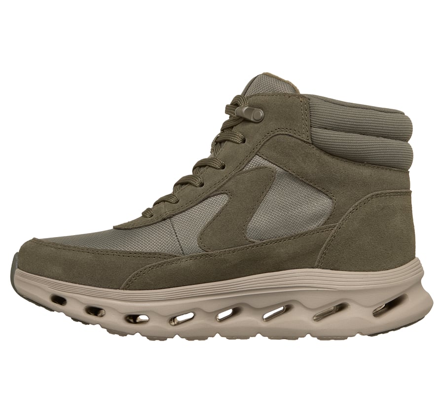 skechers slip-ins go walk glide-step 2.0 boot - drew