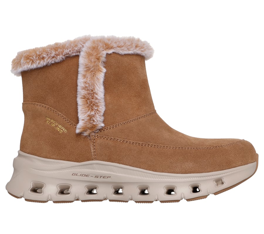 skechers slip-ins glide-step pro boot - cozy wish