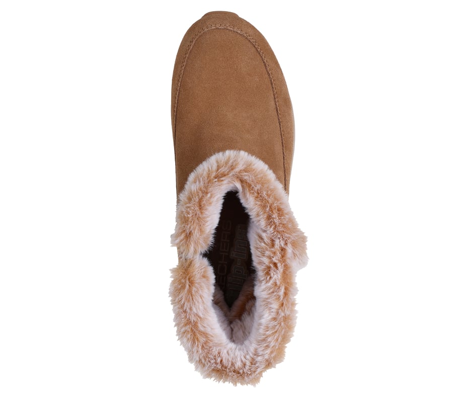 skechers slip-ins glide-step pro boot - cozy wish