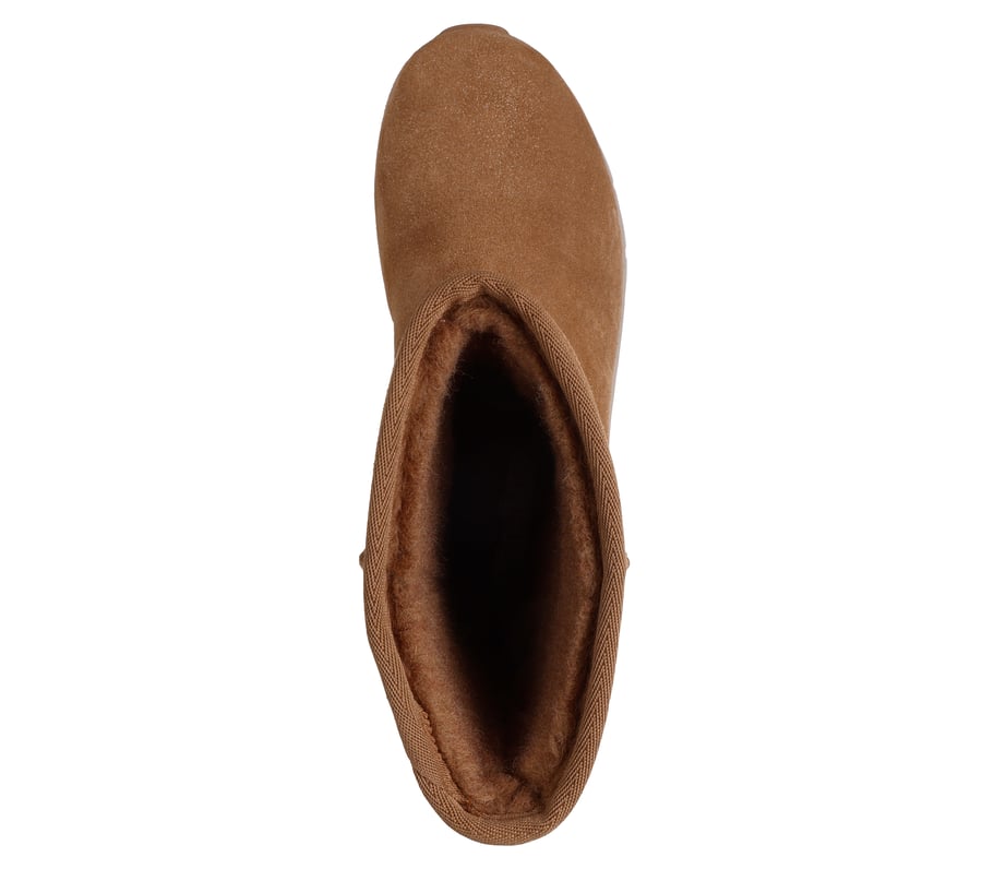 skechers slip-ins glide-step pro boot - cozy mid