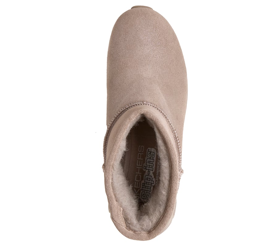 skechers slip-ins glide-step pro boot - cozy mini