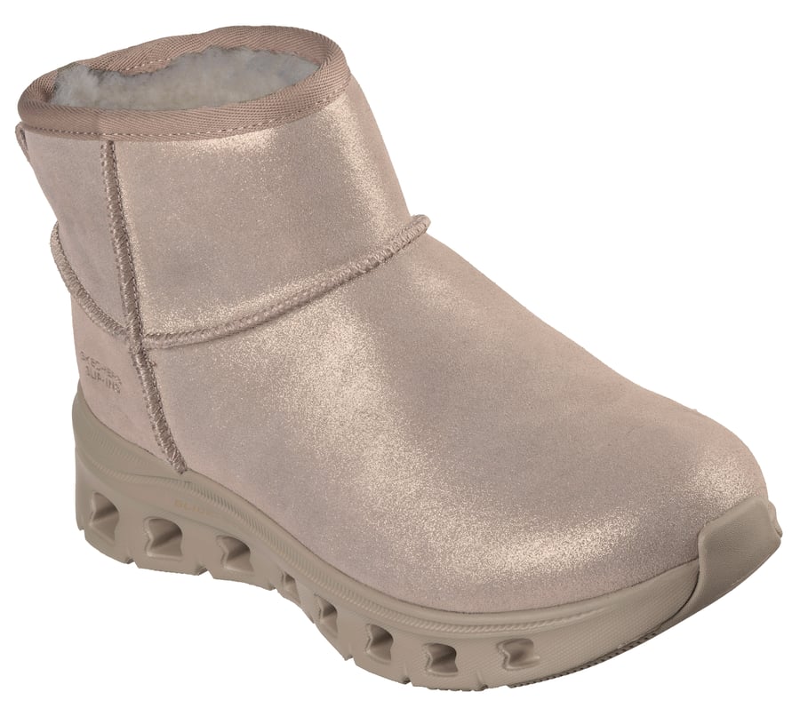 skechers slip-ins glide-step pro boot - cozy mini