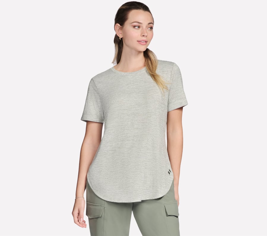 go dri swift stripe tunika-t-shirt