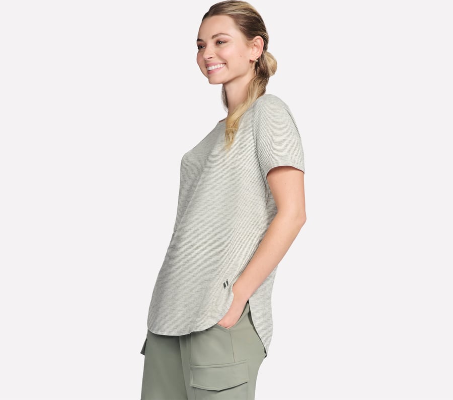 go dri swift stripe tunika-t-shirt