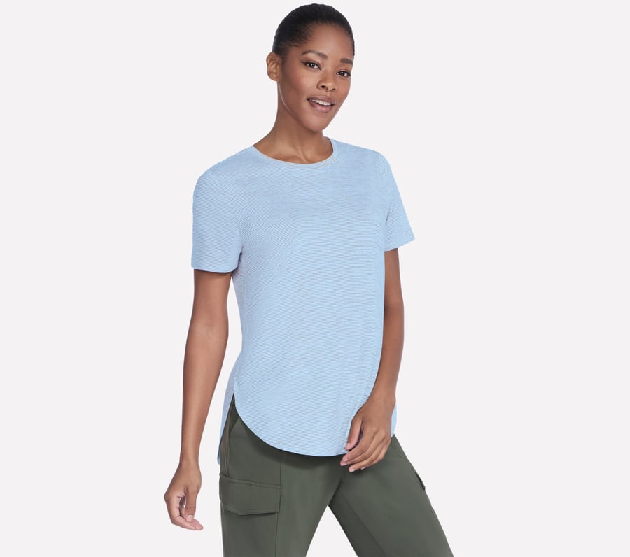 go dri swift stripe tunika-t-shirt