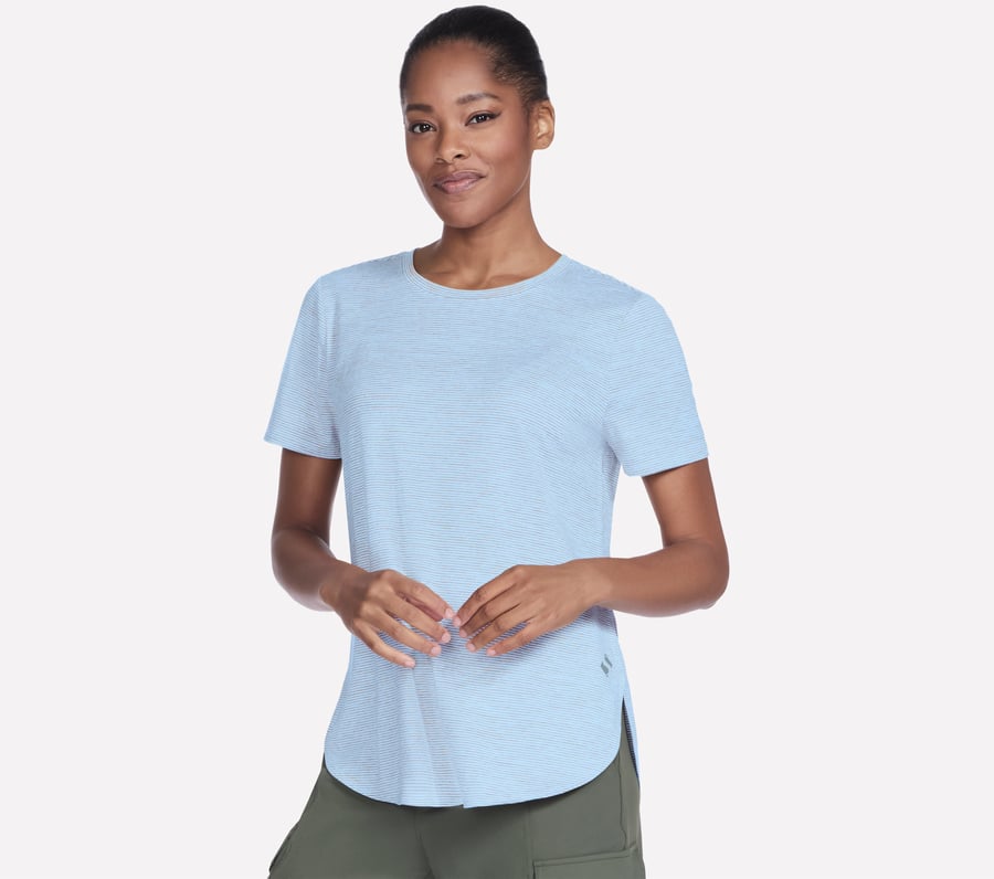 go dri swift stripe tunika-t-shirt