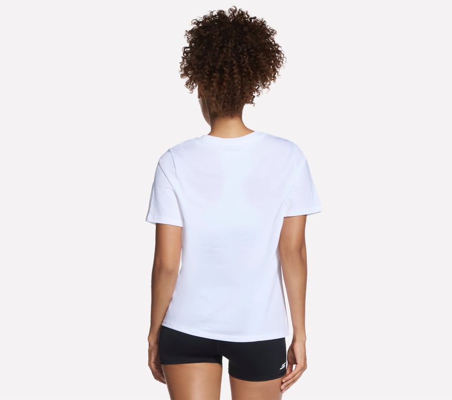 kurzarm-t-shirt mit bewegungsmotiv