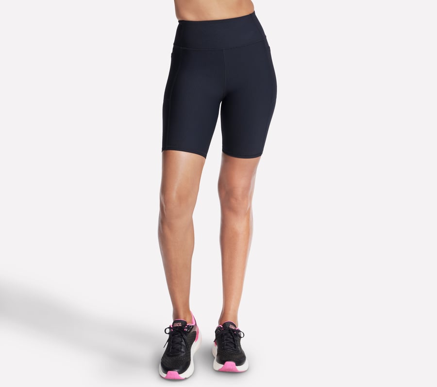 go flex rib high waisted 8 inch bike short