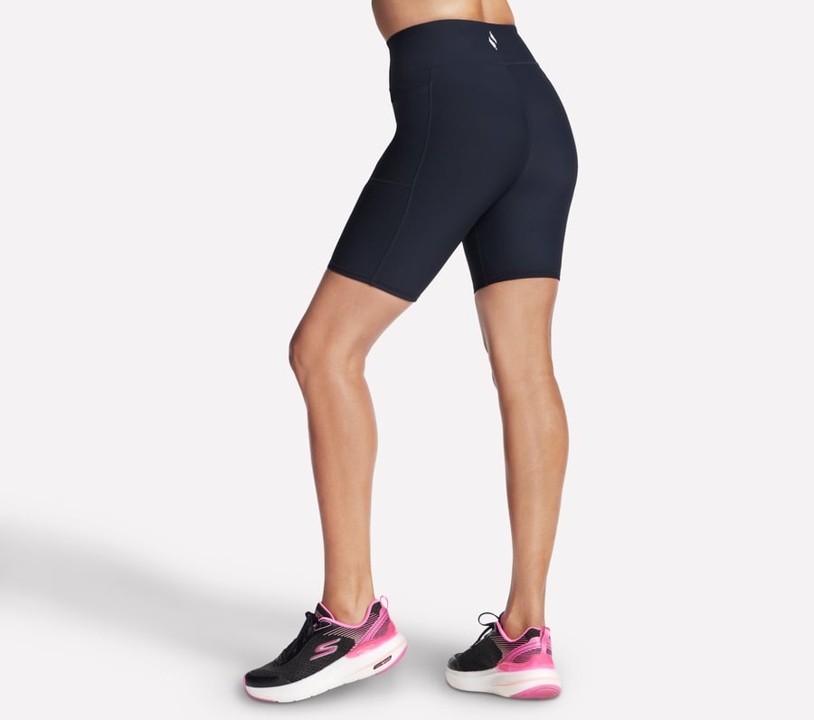 go flex rib high waisted 8 inch bike short