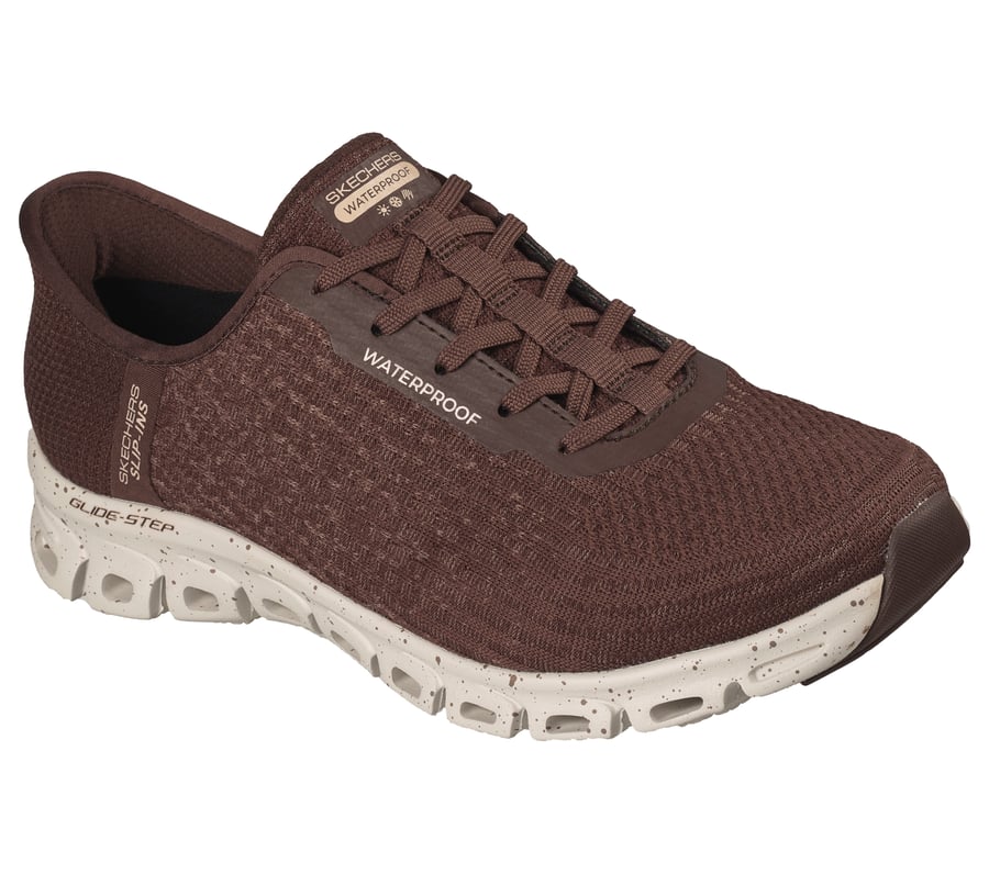 skechers slip-ins waterproof glide-step