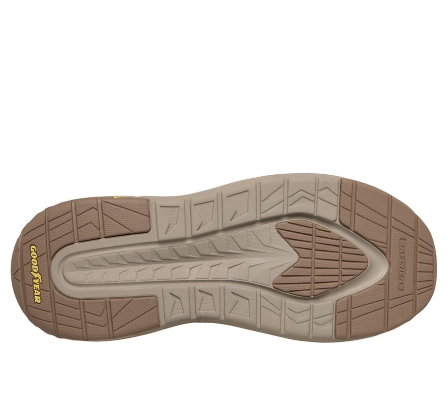 skechers slip-ins relaxed fit arch fit maverick - wolfe