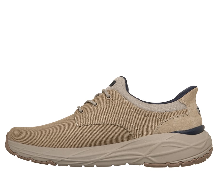 skechers slip-ins relaxed fit arch fit maverick - wolfe