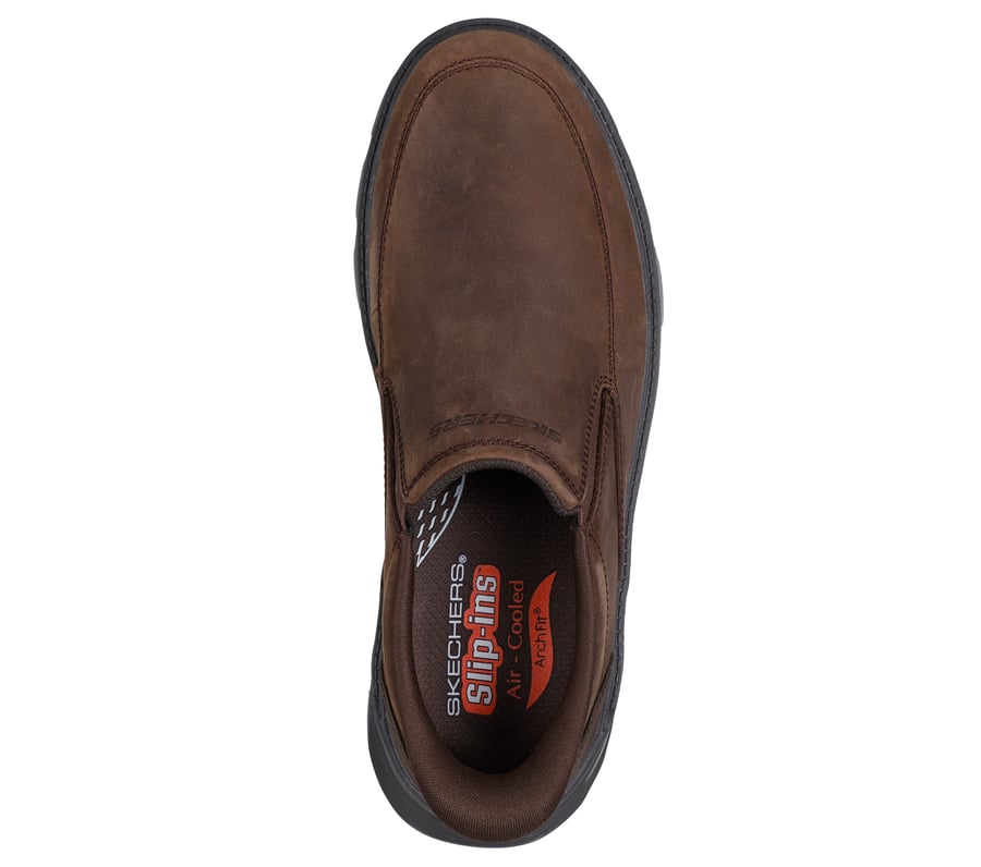 skechers slip-ins relaxed fit arch fit garza - umar