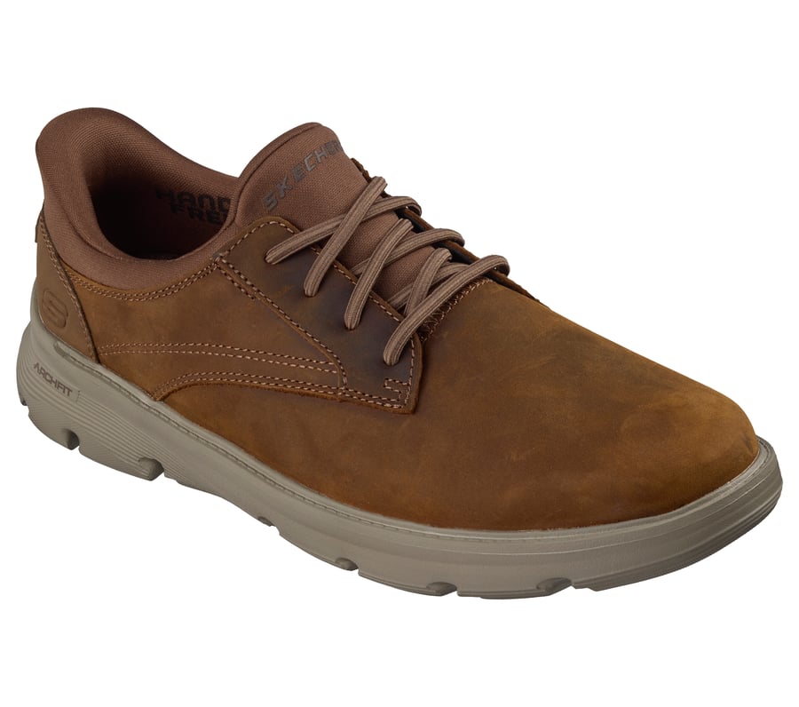 skechers slip-ins relaxed fit arch fit garza - langston