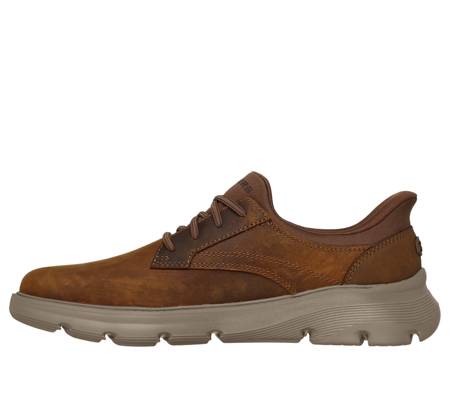 skechers slip-ins relaxed fit arch fit garza - langston