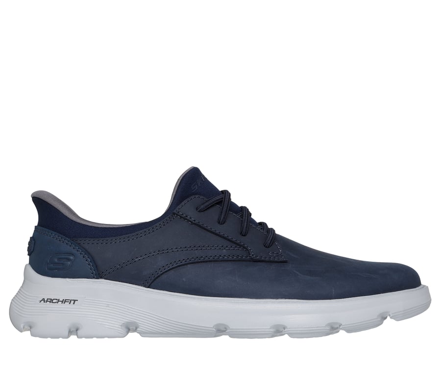 skechers slip-ins relaxed fit arch fit garza - langston