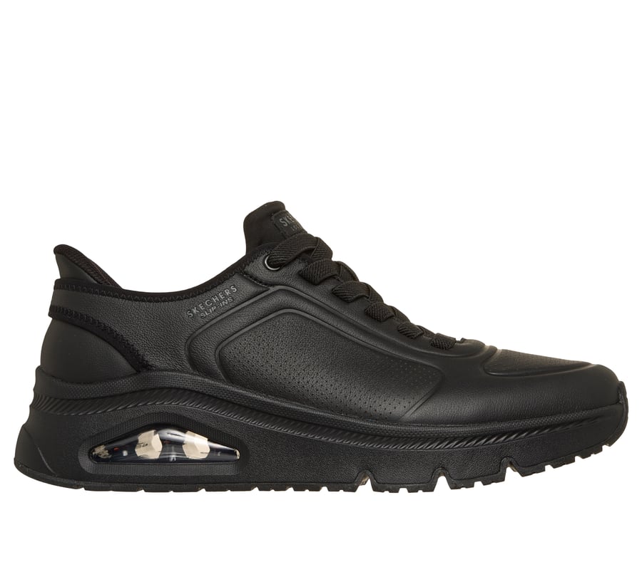 skechers slip-ins premium leather uno icon - idolizing