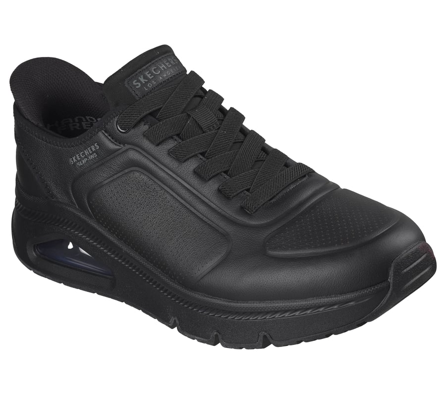 skechers slip-ins premium leather uno icon - idolizing