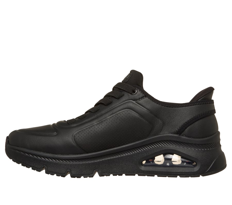 skechers slip-ins premium leather uno icon - idolizing